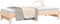 vidaXL - Slaapbank - uitschuifbaar - massief - grenenhout - 2x(90x200) - cm