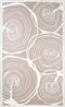 Esschert Design Buitenkleed Jaarringen 240X150 Cm