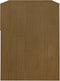 vidaXL - Nachtkastje - 40x31x40 - cm - massief - grenenhout - honingbruin