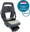 Qibbel Junior 6+ - Achterzitje - Voetbescherming + Inklapbare voetsteunen - Granite Grey