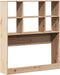 vidaXL - Hoofdbord - met - opbergruimte - 90 - cm - massief - grenenhout