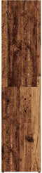 vidaXL - Boekenkast - 66x30x130 - cm - bewerkt - hout - oud - houtkleurig
