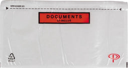 Pergamy documentmapje transparant, Ft DL: 225 x 115 mm, doos van 100 stuks
