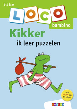 Loco bambino Kikker ik leer puzzelen. 3+
