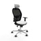 Piqueras y Crespo 1D086G2 - Bureaustoel - Hoofdsteun - Wit