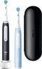 Oral-B iO 3 - Elektrische Tandenborstel - Poetsdruksensor - Zwart/Blauw (set van 2)