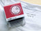 Stempel set stempelen van naam en adres in kleding textiel