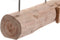 Decoratieve figuren DKD Home Decor Verouderde afwerking Bruin Wit Hars Mangohout Walvis (57 x 10 x 28 cm)