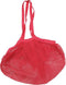 Boodschappentas katoen - lange hendels - roze Roze