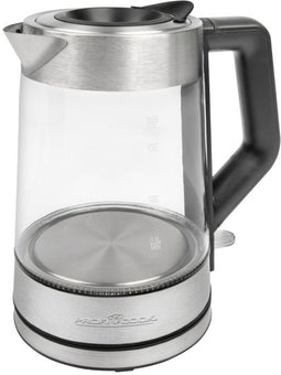 ProfiCook WKS 1190 G - Waterkoker - 1,7L - Glazen behuizing met kleurverandering