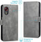 iMoshion Hoesje Geschikt voor Samsung Galaxy Xcover 5 Hoesje Met Pasjeshouder - iMoshion Luxe Bookcase - Grijs