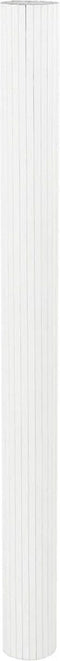 vidaXL - Kamerscherm 165x400 - cm bamboe - wit
