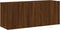 vidaXL - Tv-meubel - wandgemonteerd - 100x30x41 - cm - bruin - eikenkleur