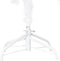 vidaXL - Kunstkerstboom - met - verlichting - en - kerstballen - 150 - cm - PVC - wit