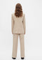 Pieces PCBOSSY LS LOOSE BLAZER NOOS - Dames Blazer - Loose Fit - Beige