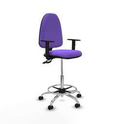Piqueras y Crespo B1D05RP - Bureaustoel - Hoogteverstelbaar met armleuning - Lila