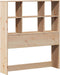 vidaXL - Hoofdbord - met - opbergruimte - 75 - cm - massief - grenenhout