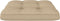 vidaXL Bankkussens pallet 2 st beige