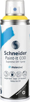 Schneider spuitbus verf - Paint-it 030 - DIY spuitverf - acrylverf - 200ml - geel - S-ML03050063
