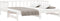 vidaXL - Slaapbank - met - onderschuifbed - 90x190 - cm - massief - grenenhout - wit