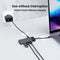 Green Cell HUBGC01 - USB Hub - 1x HDMI 3x USB 3.2 type-C - Zilver