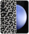 imoshion Hoesje Geschikt voor Samsung Galaxy S23 FE Hoesje Siliconen - imoshion Design hoesje - Meerkleurig / Leopard Transparent