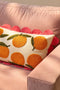 Mica Decorations Oranges Sierkussen - L65 x B45 x H10 cm - Katoen - Off-White, Oranje, Roze