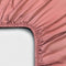 Coco & Cici - Tencel Sateen Hoeslaken 180 x 200 cm - 2 Persoons Beddengoed - Lyocell - Elastiek Rondom - Terra Roze - Extra Zacht
