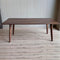 Old Inn - Eetkamertafel Mango walnoot met houten poot 240x100 cm