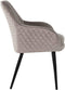Richmond Stoel Chrissy Khaki Velvet