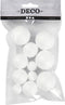 Creotime Styropor-model Ballen 20-30-40 Mm Wit 12 Stuks