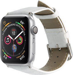 iMoshion Krokodil Lederen bandje met gespsluiting Apple Watch Series 1 / 2 / 3 / 4 / 5 / 6 / 7 / 8 / 9 / SE / Ultra (2) - 42 / 44 / 45 / 49 mm