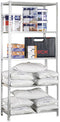 Simon Rack - Planken - 5 Planken - Hout 167,4 X 71 X 31 CM Grijs