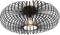 TRIO JOHANN - Plafondlamp - Metalen bogen - Zwart mat - D: 50cm (1 stuk)