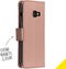 Accezz Hoesje Geschikt voor Samsung Galaxy A3 (2017) Hoesje Met Pasjeshouder - Accezz Wallet Softcase Bookcase - Roze
