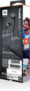 JBL Tune 310C - Bedrade Oordopjes - JBL Pure Bass - Zwart