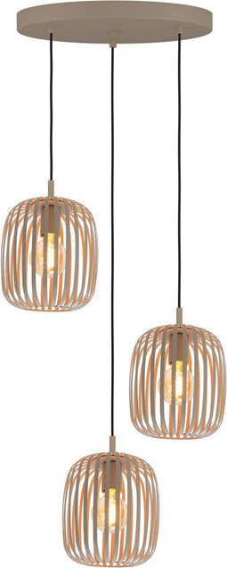 EGLO Romazzina - Hanglamp - Ø 46 cm - E27 - Zandkleur