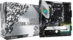 ASRock B550M Steel Legend - Moederbord AM4 - Micro-ATX 4x DDR4 128GB 2.5Gbps
