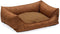 Beeztees Lua - Orthopedische Hondenmand - Traagschuim - Bruin - 70x50x21,5 cm