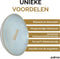 Palmer Bord diep Light Blue Sea 22 cm Blauw Wit Stoneware 2 stuk(s)