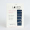 LAUED Nagelstickers - Nail Wraps - 16 Extreem Dunne Nagellak Stickers - Manicure Nail Art Folie - Night Blue