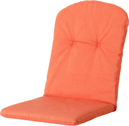 Madison Kussen - Kuip Hoog - Panama Flame Orange - 45x96 - Oranje