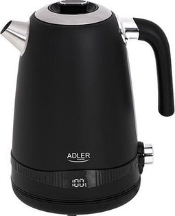 Adler AD 1295B - Waterkoker - LCD-temperatuurweergave 40-100 °C - Zwart