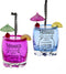Ornament lemon kunststof h8 cm