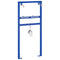 vidaXL - Verborgen - Montageframe - voor - Wastafel - 50x112-136 - cm - Staal