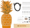 Whadda Soldeerkit, XL-printplaat, ananas, met houder, educatief en creatief STEM-bouwpakket