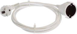 AS Schwabe 50511 Stroom Verlengkabel 16 A Wit 5.00 m H05VV-F 3G 1,5 mm²
