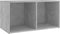 vidaXL - Tv-meubel - 72x35x36,5 - cm - bewerkt - hout - betongrijs