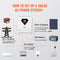 Hybride omvormer, 3500 W, zonne-omvormer, hybride, off-grid oplader, pure sinusgolf, 230 V, AC met g