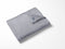 Linnick Flanel Fleece Deken + Hoodie met Capuchon Croco - zilver - 140x200cm - 130x180cm - Plaid